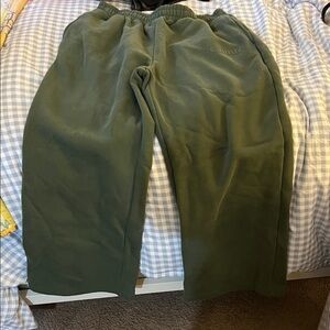 Comfrt Green Fleece Pants